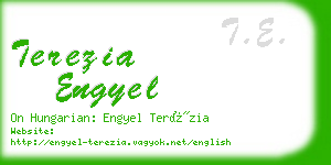 terezia engyel business card